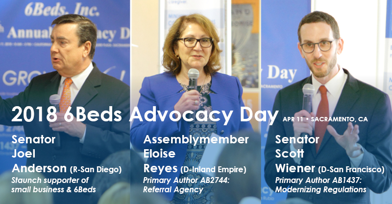 Sen. Anderson, Assem. Eloise Reyes, Sen. Wiener