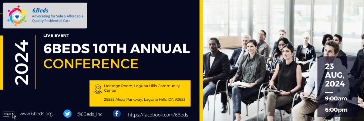 10th Annual Conference banner 1200 x 400 6Beds 10th Annual Conference